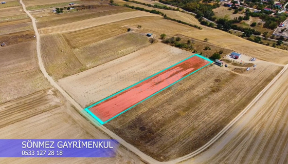 Tekirdağ Saray Kurtdere'de 288 m2 Yatırımlık Tarla